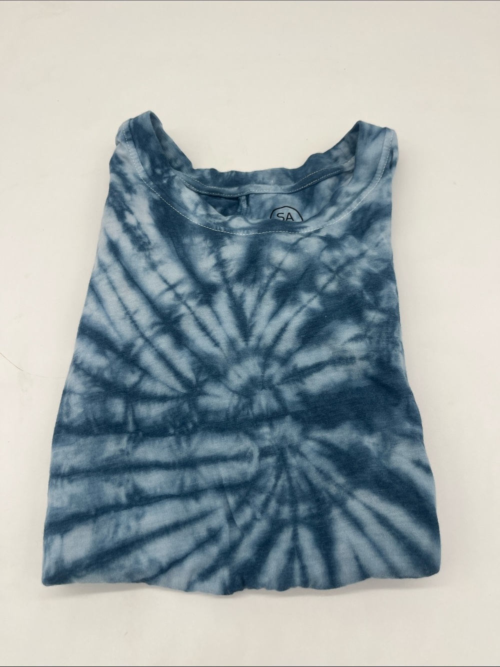 Blue Tie-Dye Women's Tank Top/SAGE COLLECTIVE NWT